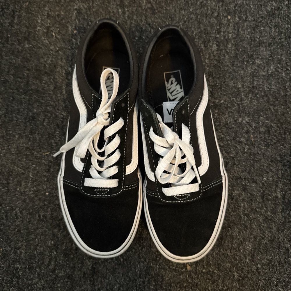Vans Classic Black and White Men's Sneakers